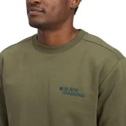 Black Diamond M Mini Stacked Crewneck Tundra