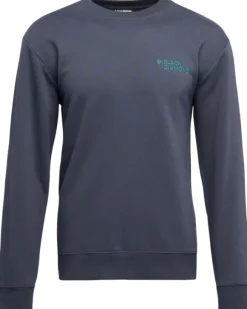 Black Diamond M Mini Stacked Crewneck Charcoal