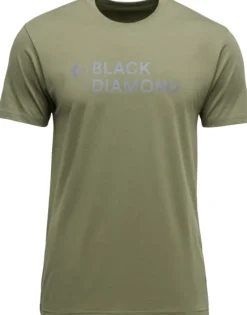 Black Diamond M Mini Stacked SS Tee Tundra