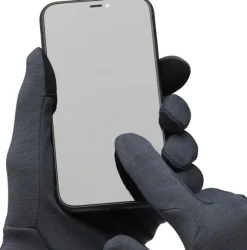 Black Diamond Midweight Wool Liners aluskäsineet, tummanharmaa