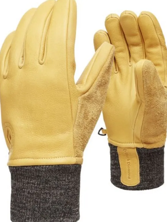 Black Diamond nahkahanskat, keltainen