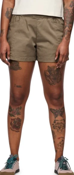 Black Diamond Notion naisten shortsit, ruskea