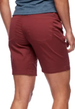 Black Diamond Notion Sl naisten shortsit, viininpunainen