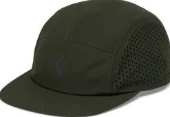 Black Diamond 5-Panel Synthetic Cap Dark Moss/Anthracite Icon Logo