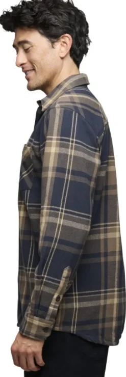 Black Diamond Project Flannel paita, Charcoal/Walnut Plaid
