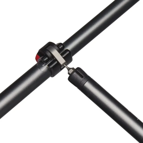 Black Diamond Pursuit Trekking Poles vaellussauvat, tummanharmaa/punainen