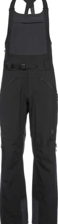 Black Diamond Recon Bibs lasketteluhousut, musta