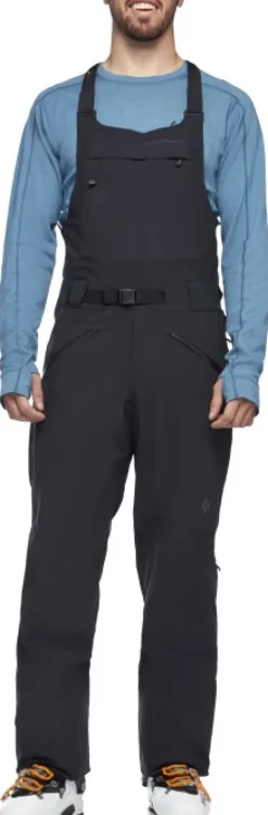 Black Diamond Recon Bibs lasketteluhousut, musta