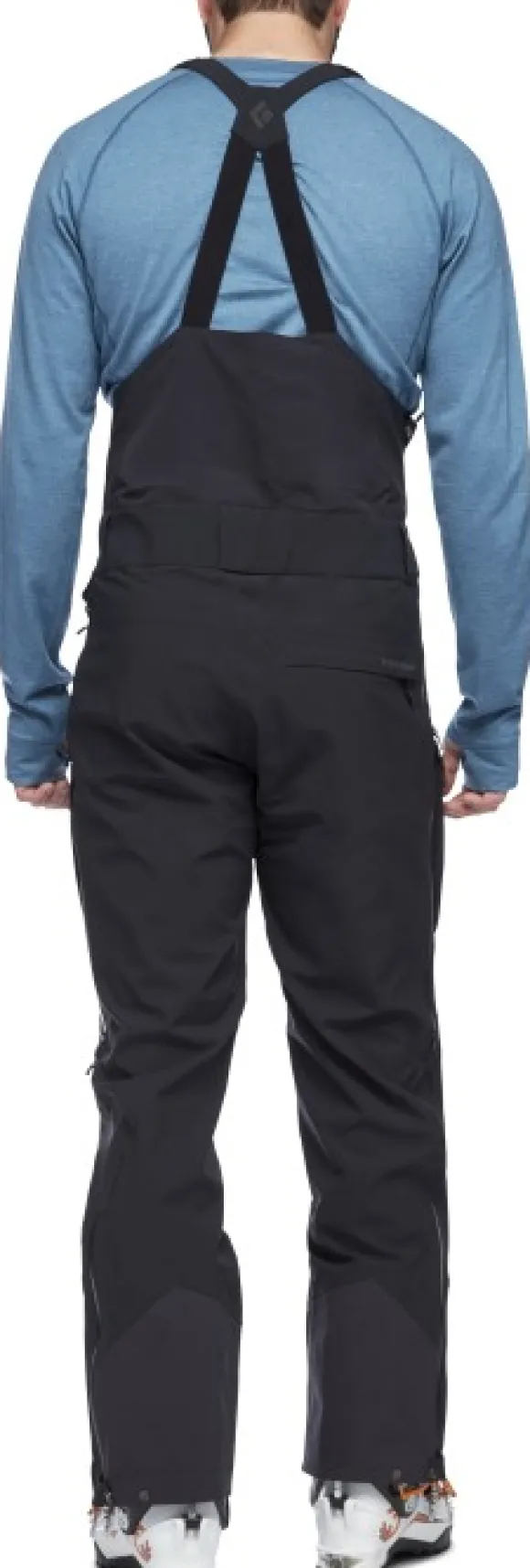 Black Diamond Recon Bibs lasketteluhousut, musta