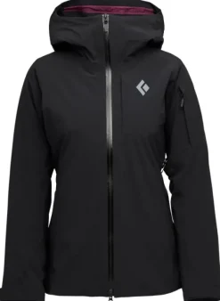 Black Diamond Recon Insulated Shell naisten hybriditakki, musta
