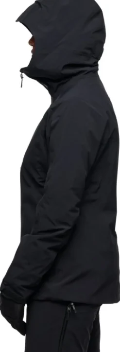 Black Diamond Recon Insulated Shell naisten hybriditakki, musta