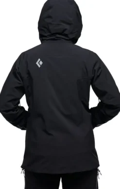 Black Diamond Recon Insulated Shell naisten hybriditakki, musta