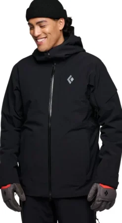 Black Diamond Recon Insulated Shell hybriditakki, musta