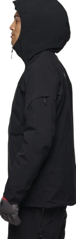 Black Diamond Recon Insulated Shell hybriditakki, musta