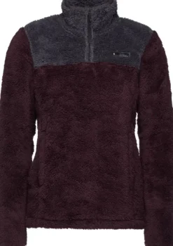 Black Diamond Roadie Qtr Zip Fleece naisten fleece, tumma viininpunainen/harmaa