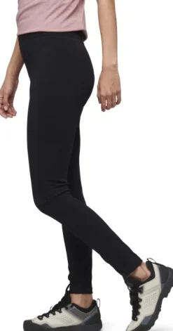 Black Diamond Sessions Tights naisten ulkoilutrikoot, musta