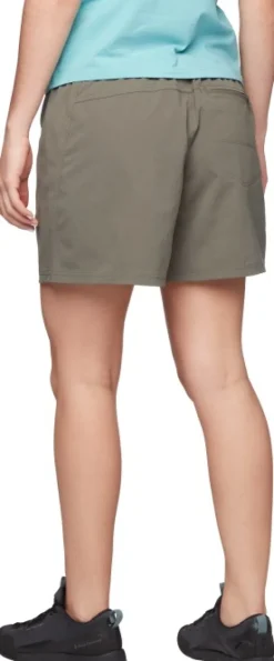 Black Diamond Sierra naisten shortsit, maastonvihreät