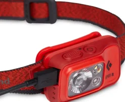 Black Diamond Spot 400-R Headlamp vedenpitävä otsalamppu, punainen
