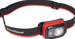 Black Diamond Sprint 225 otsalamppu, musta/punainen