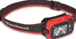 Black Diamond Storm 450 Headlamp vedenkestävä otsalamppu, punainen/musta