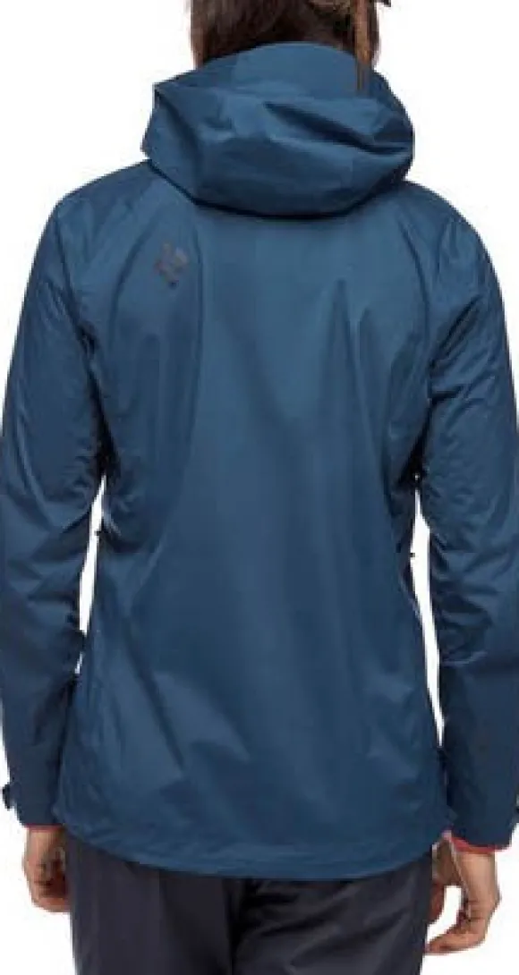 Black Diamond Stormline Stretch naisten kuoritakki, musta