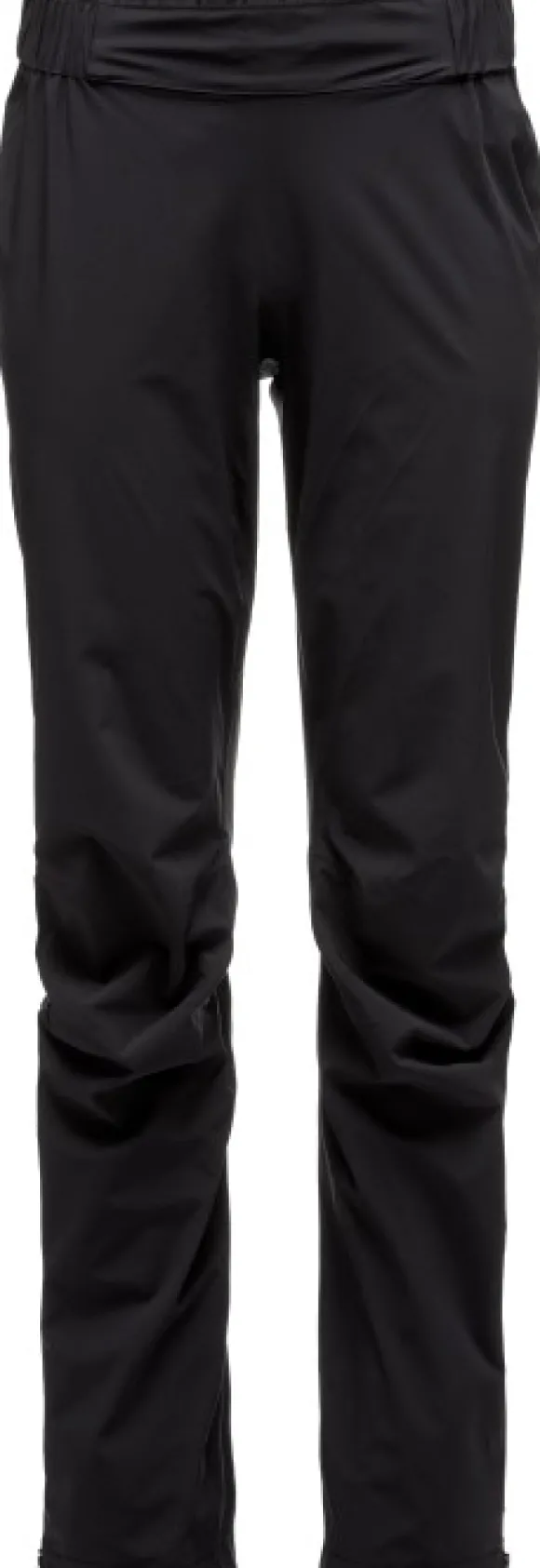 Black Diamond Stormline Stretch Rain Pants naisten kuorihousut, musta