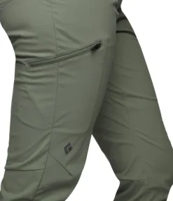 Black Diamond Technician Alpine Pants naisten kiipeilyhousut, harmaavaaleanpunainen