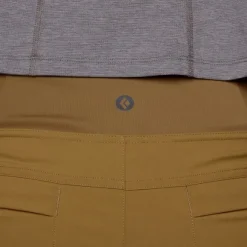 Black Diamond Technician Shorts naisten tekniset shortsit, vaaleanruskea