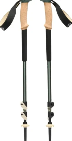 Black Diamond Trail Cork Trekking Poles Laurel Green