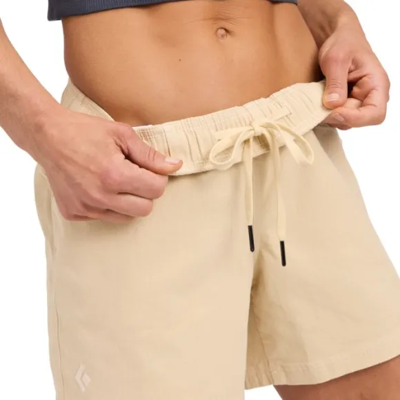 Black Diamond W Dirtbag Twill Shorts White Oak
