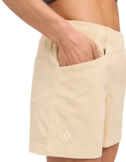 Black Diamond W Dirtbag Twill Shorts White Oak