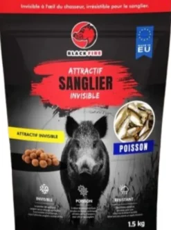 Black Fire Invisible - Fish