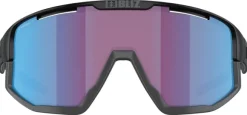 Bliz Fusion Matt Grey with Violet/Blue Multi