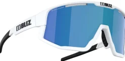 Bliz Fusion Matt White with Photocromic Brown/Blue Multi Lens