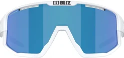 Bliz Fusion Matt White with Photocromic Brown/Blue Multi Lens