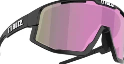 Bliz Fusion Small Matt Black + Violet w Blue Multi urheilulasit