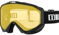 Bliz Liner Black-White Logo with Yellow laskettelulasit