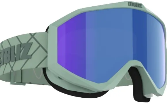 Bliz Liner laskettelulasit, Matt Green/Dark Green Logo/Brown Blue