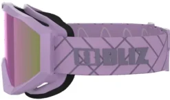 Bliz Liner laskettelulasit, Matt Purple/Dark Purple Logo/Brown Purple