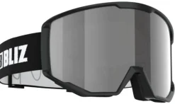 Bliz Spark laskettelulasit, Black/Orange & Silver Mirror