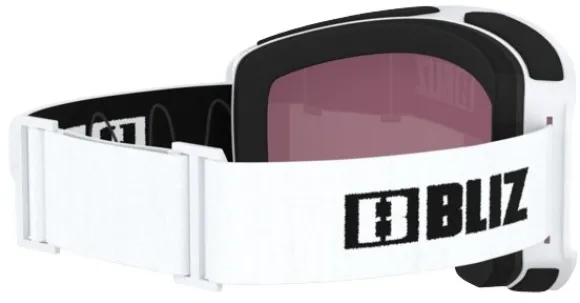 Bliz Spark laskettelulasit, White/Pink & Silver Mirror