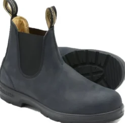 Blundstone 587 Classic Comfort nilkkurit, unisex, rustiikkinen musta