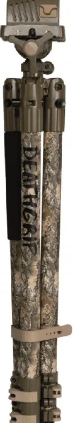Bog-Pod Death Grip Clamping Tripod Realtree Camo ammuntatuki