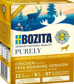 Bozita Dog Purely Pate Venison 370 g