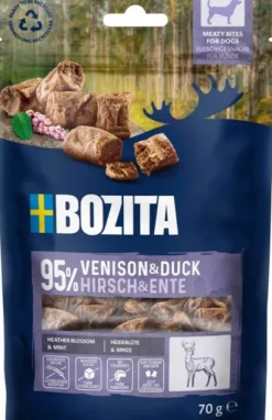 Bozita Snacks Meaty Bites Venison & Duck 70 g