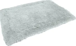 Brava Fluffy Calming Bed Light Grey Rectangle XL