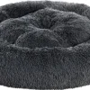 Brava Fluffy Calming Bed Dark Grey M