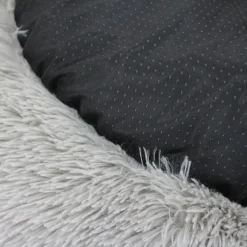 Brava Fluffy Calming Bed Dark Grey M