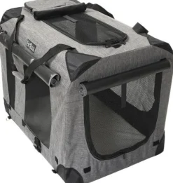 Brava Highway Dog Crate kevythäkki, XL, vaaleanharmaa