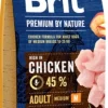 Brit Premium by Nature Adult Medium täysravinto, 15 kg